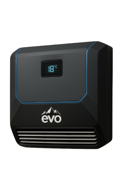 Evo Pluto 12/24v Wall Mounted Air Conditioning Unit